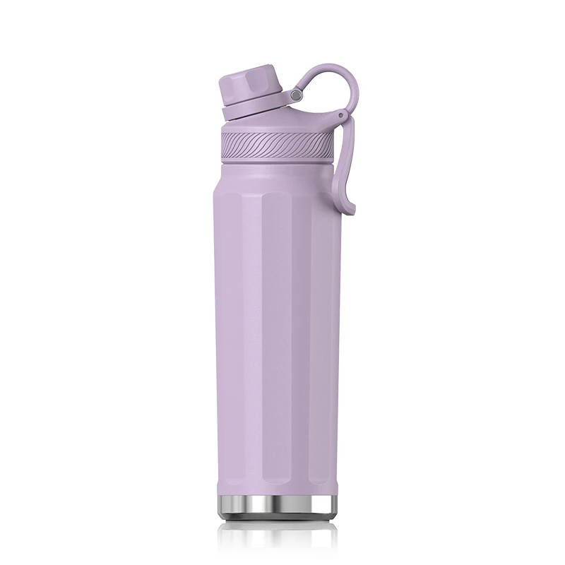 Insulated Stainless Steel Water Bottle with Spout Lid